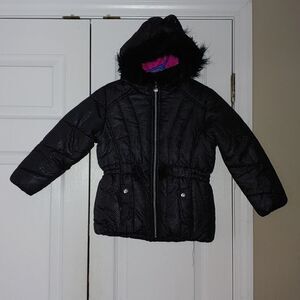 1881 by Rothchild faux fur hooded puffer jacket